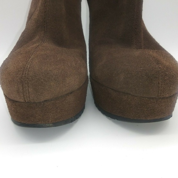 Anthropologie Kelsi Dagger Wedge Ankle Boot 8.5 M - Picture 7 of 8